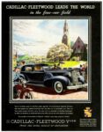 1937 Cadillac Fleetwood V-12 Series 85 Town Cabriolet. Cadillac-Fleetwood Leads The World in the fine-car field
