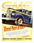 1937 GMC Dual-Tone Design Trucks