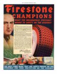 1940 Firestone Champions. What The Indianapolis Speedway Means To Safety On The Highway