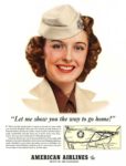 1940 'Let me show you the way to go home!' American Airlines