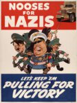 1942 Nooses For Nazis. Let's Keep 'Em Pulling For Victory