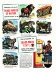 1948 When you go to the zoo, the 'Trade-Marks' Of Nature... When you buy gasoline.. the Trade-Mark 'Ethyl'