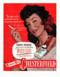 1948 'You might say I'm careful, that's why I say Chesterfield Satisfy me!' Rise Stevens