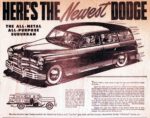 1949 Dodge All-Metal Suburban Ad (Canada)