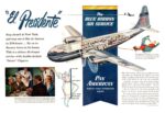 1950 ‘El Presidente’ The Blue Ribbon Air Service. Pan American