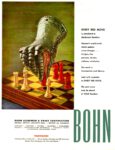 1951 Every Red Move is calculated to checkmate freedom. Bohn