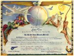 1951 International Date Line Airline Certificate. Paa