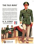 1951 The 'Old Man' U.S. Army. The Mark Of A Man