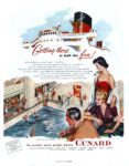 1952 Getting there is half the fun! No wonder more people prefer Cunard