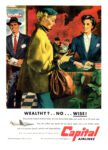 1952 Wealthy.. No... Wise! Capital Airlines