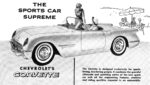 1953 Chevrolet Corvette. The Sports Car Supreme (Canada)