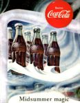 1953 Serve Coca-Cola. Midsummer magic