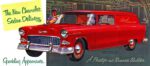 1955 Chevrolet Sedan Delivery. Sparkling Appearance. A Prestige and Business Builder