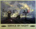 1955 Service By Night. British Railways