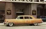 1956 Gold Cadillac Limousine - Hillcrest Motor Co., Beverly Hills CA