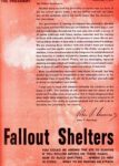 1961 The President. My Fellow Americans. Fallout Shelters