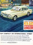 1962 Dodge Lancer 770 4-Door Sedan. Top Compact On International Street