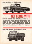 1962 Dodge Trucks (Chrysler International Ad)