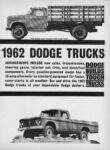 1962 Dodge Trucks (U.S. Ad)