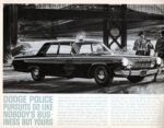 1963 Dodge 330 2-Door Sedan Police Car