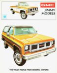 1973 GMC Jimmy Models. The Truck People From General Motors