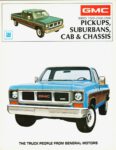 1973 GMC Pickups, Suburbans, Cab & Chassis. The Truck People From General Motors