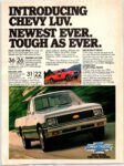 1981 Chevy Luv. Newest Ever. Tough As Ever