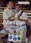 1981 Vantage. The ultimate point in low tar taste