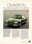 1987 Cadillac Cimarron. The Sporty Spirit of Cadillac