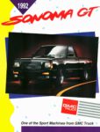 1992 GMC Sonoma GT. One of the Sport Machines from GMC Truck