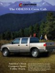 1999 GMC Sonoma Odessa Crew Cab. America's First Compact Sport Utility Truck