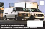 2001 GMC Savana Cargo Vans