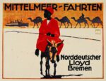 1913 Mittelmeer-Fahrten. Norddeutscher Lloyd Bremen