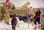 1917-18 Arrest of the generals by Ivan Alekseevich Vladimirov