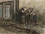 1919 Searching for Edibles in a Garbage Pit by Ivan Alekseevich Vladimirov