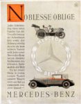 1929 Mercedes-Benz. Noblesse Oblige