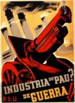1936 Industria de Pau. de Guerra!! P.S.U.