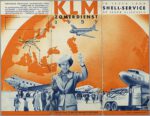 1937 KLM Zomerdienst 1937. Shell-Service