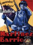 1937 camaradas! alistaos en el Batallon Martinez Barrio
