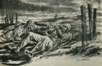 1941-43 Barbed wire installed as barriers greatly slows down the ability to advance by Finn Wigforss