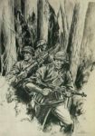1941-43 Members of an SS unit sent to clear the forest of partisans by Finn Wigforss