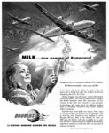 1947 Milk ... new weapon of Democracy! Douglas Serving Mankind Around The World
