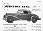 1954 Mercedes-Benz Type 220 Cabriolet