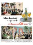 1954 Where hospitality is a fine art. It's Ballantine Ale 4 To 1