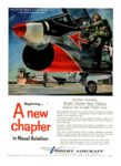 1956 Vought F8U-1 Crusader. Beginning… A new chapter in Naval Aviation