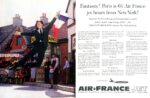 1960 Fantastic! Paris is 6 1/2 Air France jet hours from New York!