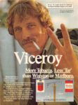 1978 Viceroy. More Tobacco, Less 'Tar' than Winston or Marlboro