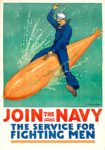 1917 Join The Navy. The Service For Fighting Men