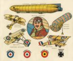 1917 Military airplanes and airships
