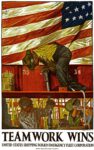 1917 Teamwork Wins. United States Shipping Board Emergency Fleet Corporation